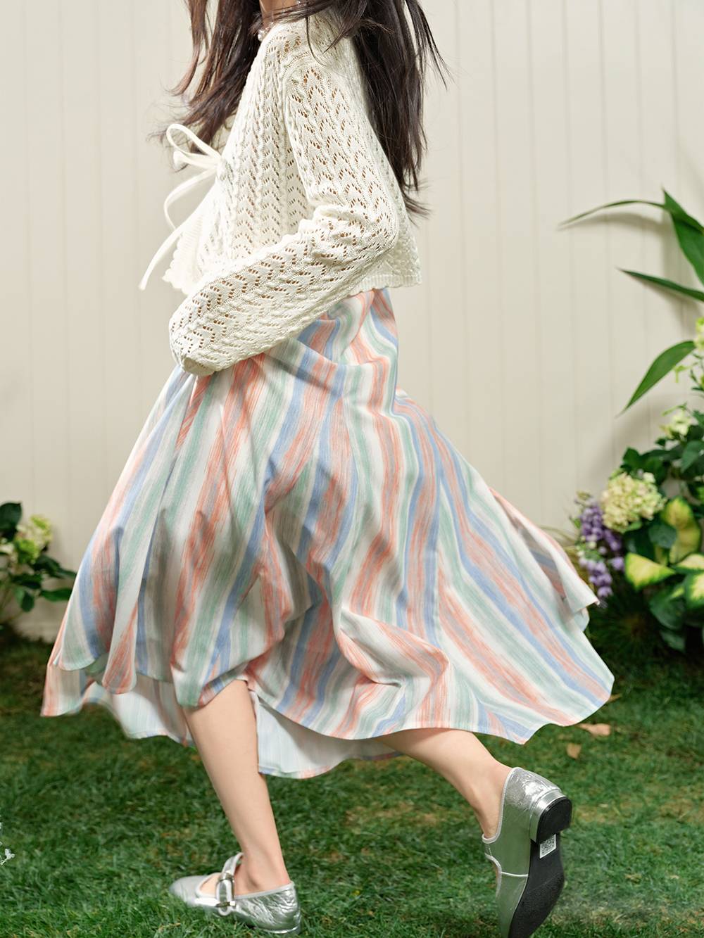 【KUOSE】カラフルなストライプドレス カラフルなストライプドレス – KUOSE.com