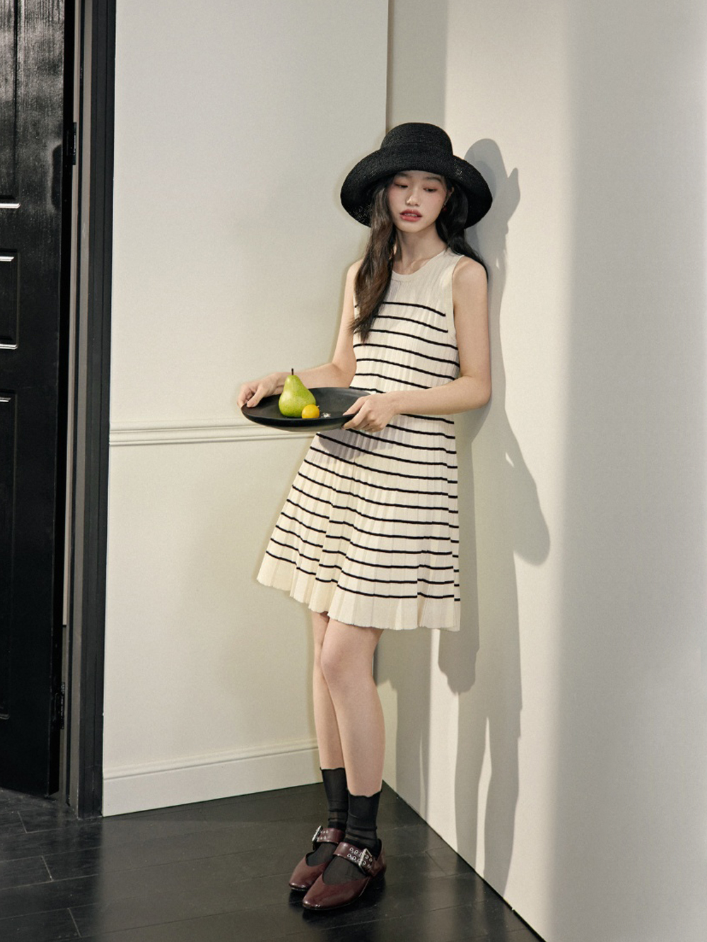 Striped Knit Dress – KUOSE.com