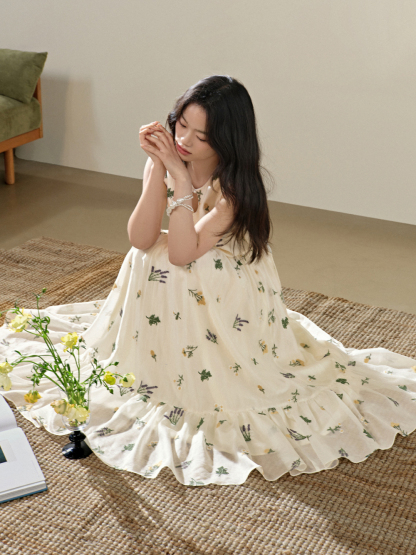 花の刺繍ドレス – KUOSE.com
