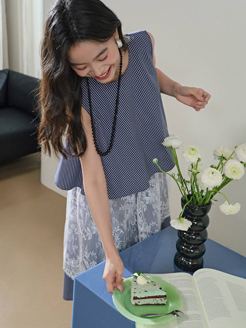 レースの格子縞のドレス – KUOSE.com レースの格子縞のドレス – KUOSE.com