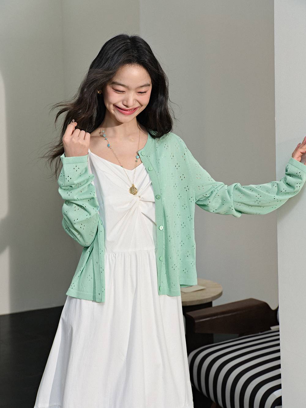 Twist Front Dress – KUOSE.com