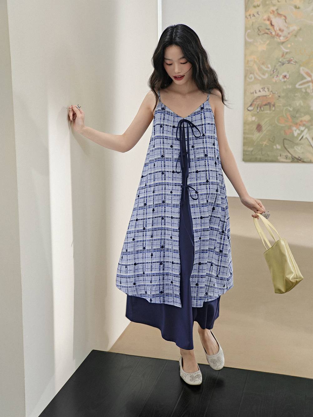 Ribbon Tie Dress – KUOSE.com
