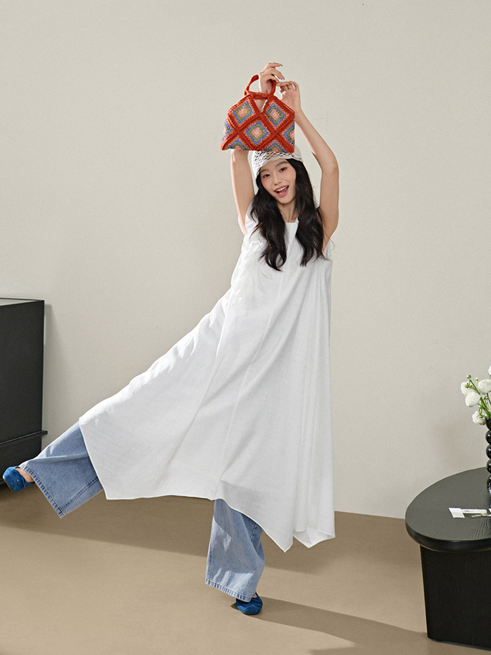 Asymmetrical Hem Dress – KUOSE.com