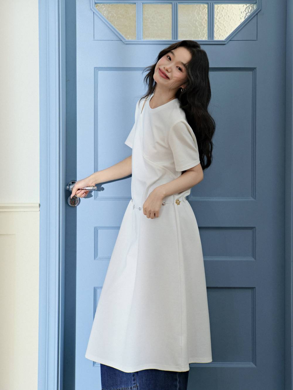 お気にいる Long T-shirt Dress – KUOSE.com パンツ