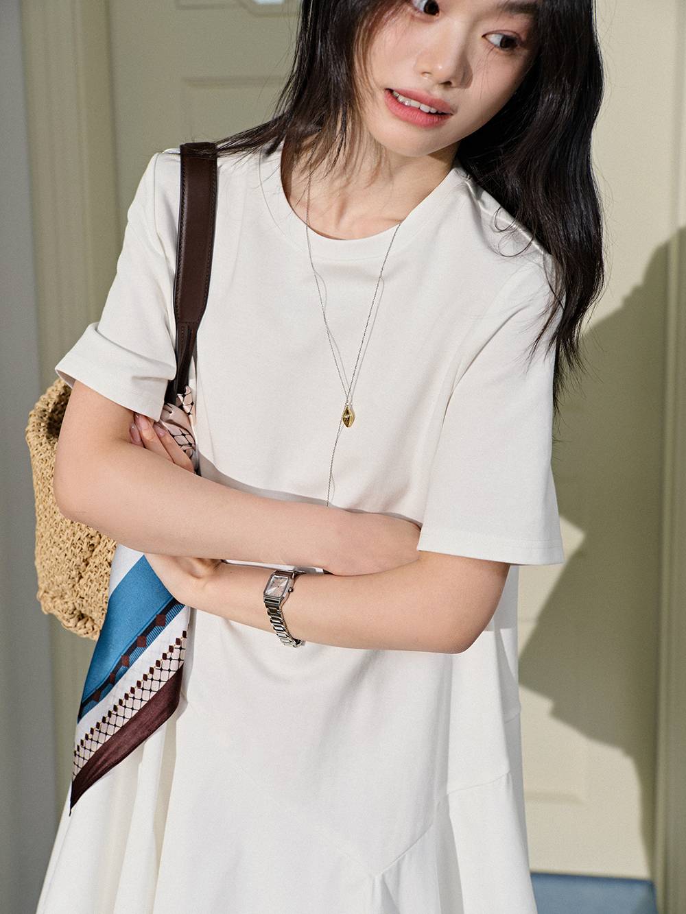 Short Sleeve T-shirt Dress – KUOSE.com