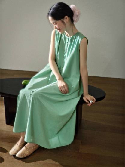 Sleeveless Maxi Dress – KUOSE.com