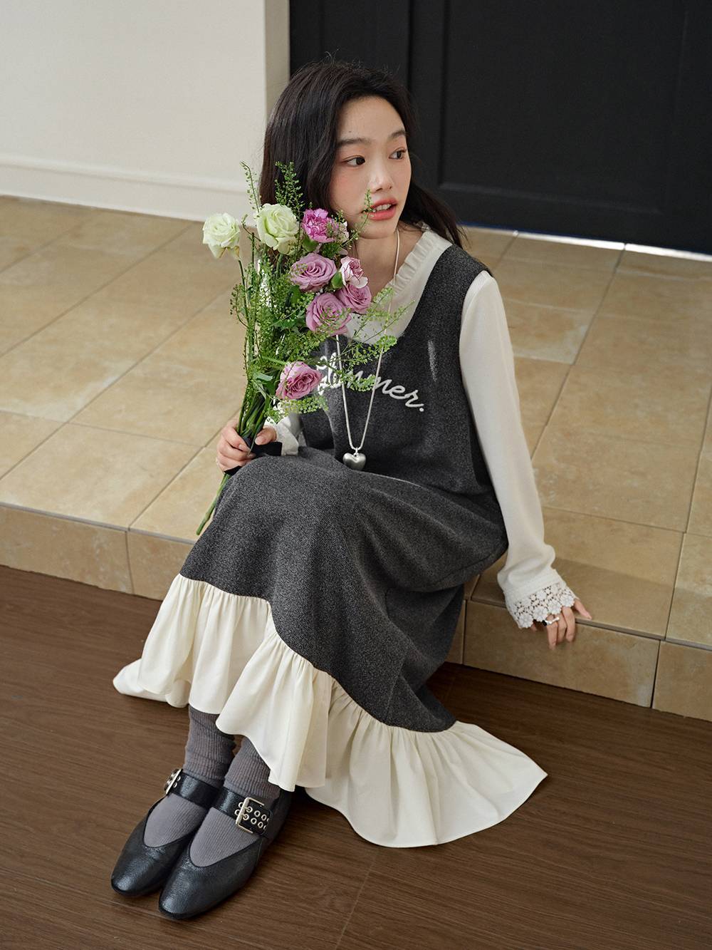 Sleeveless Knit Dress – KUOSE.com