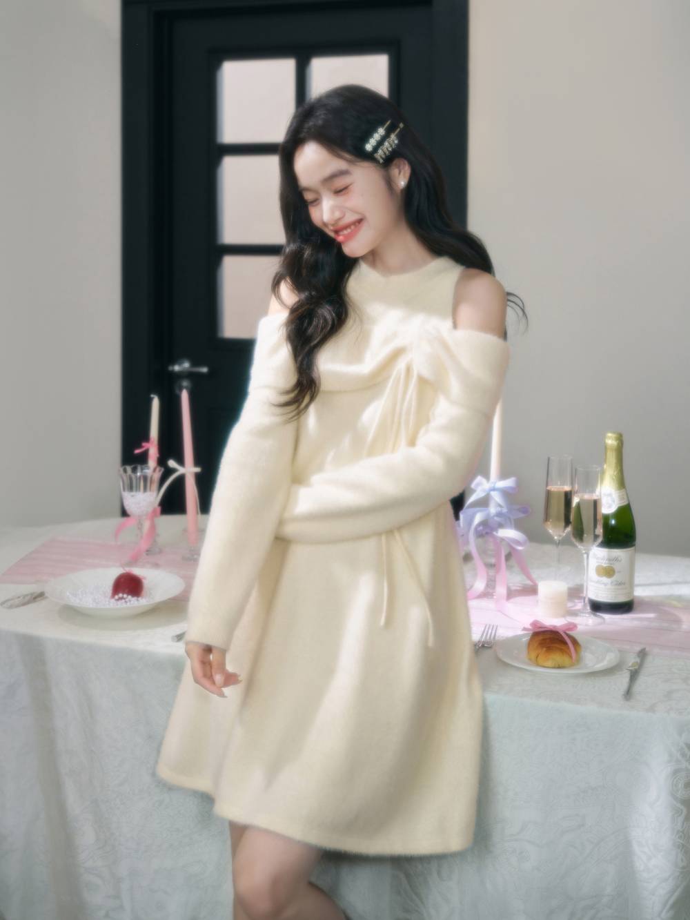 Cold-Shoulder Dress – KUOSE.com