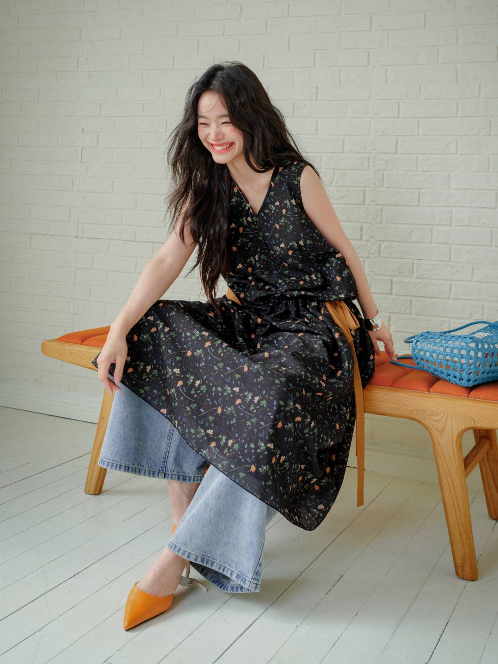 KUOSE フローラルミディドレス M ドレス – KUOSE.com