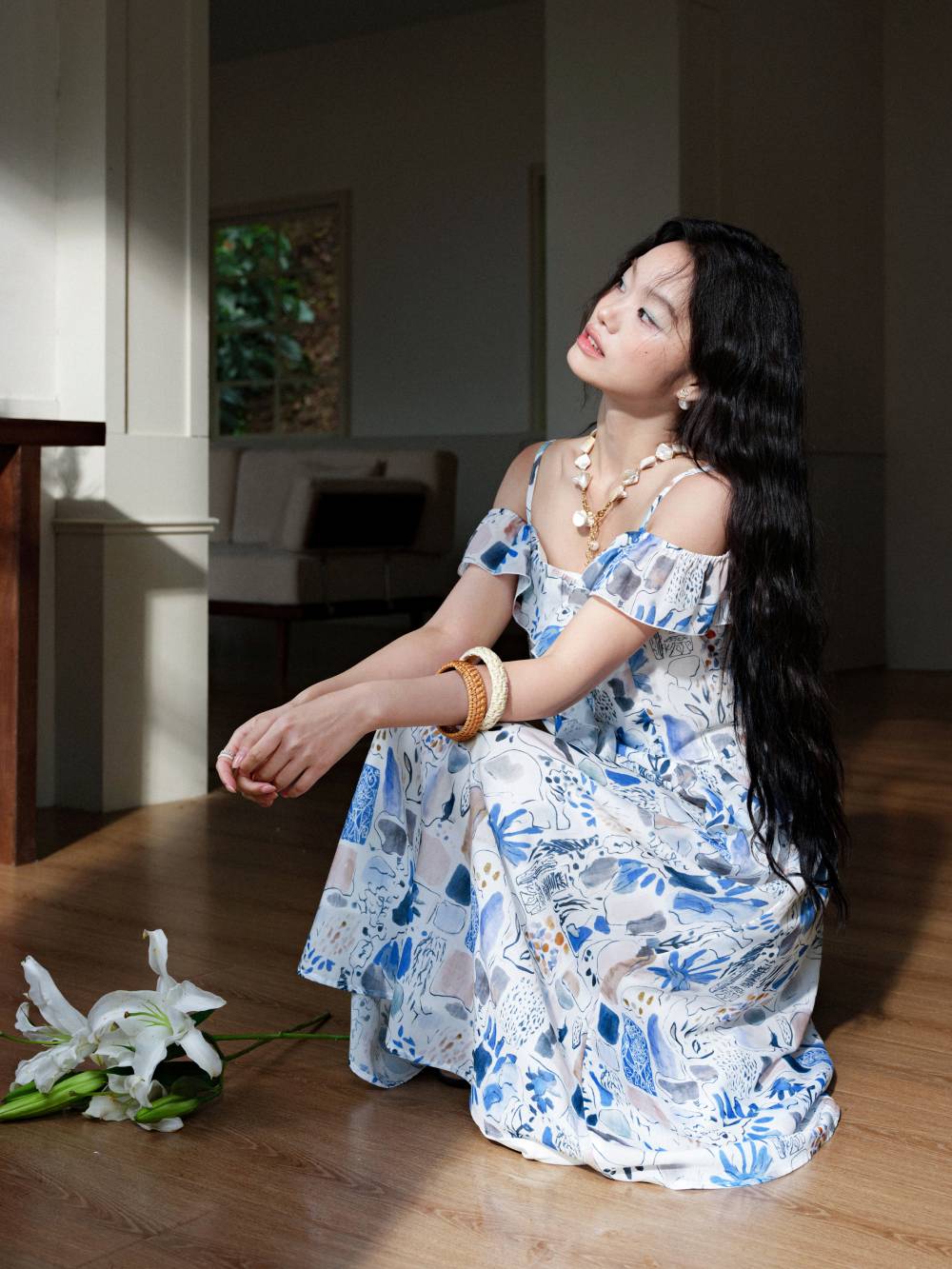 KUOSE フローラルミディドレス M MIDI/LONG DRESSES – KUOSE.com