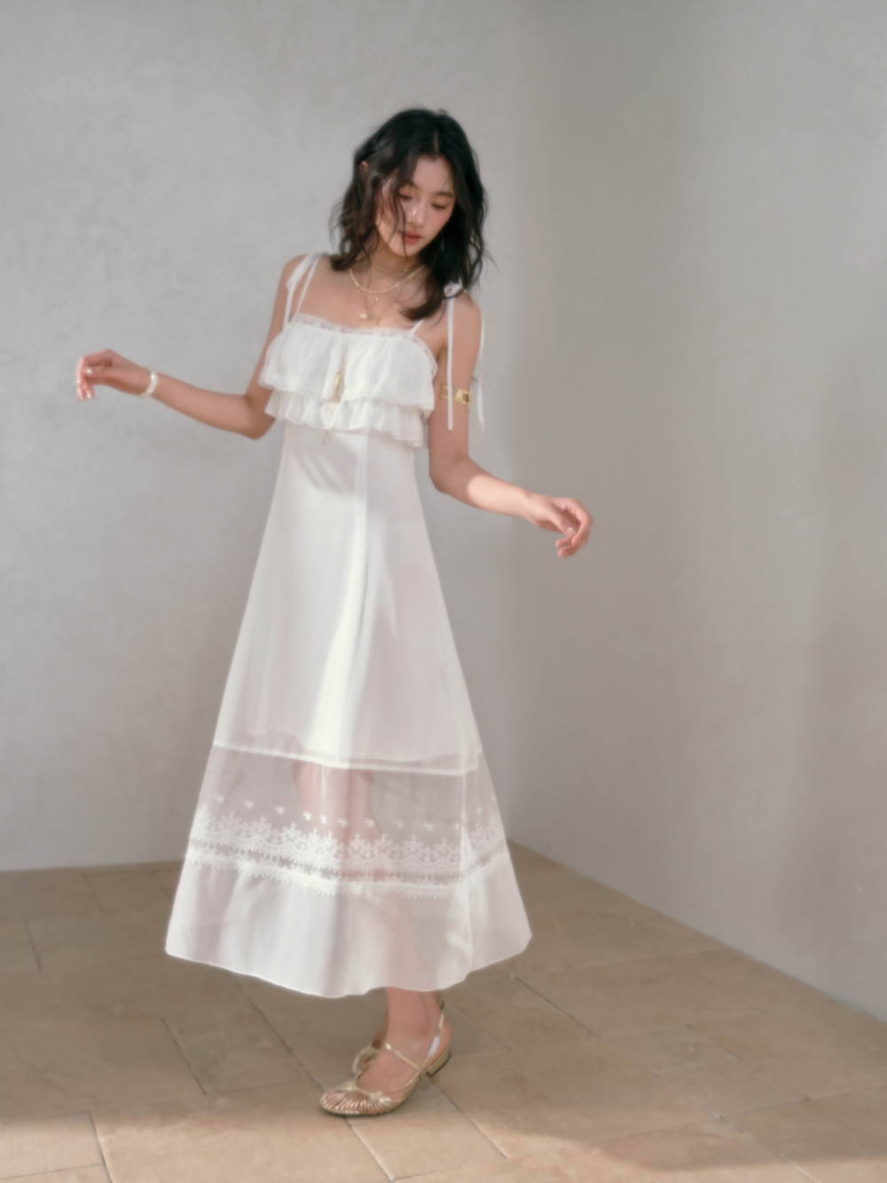 KUOSE フローラルミディドレス M 0502195905_663371f995e37.jpg