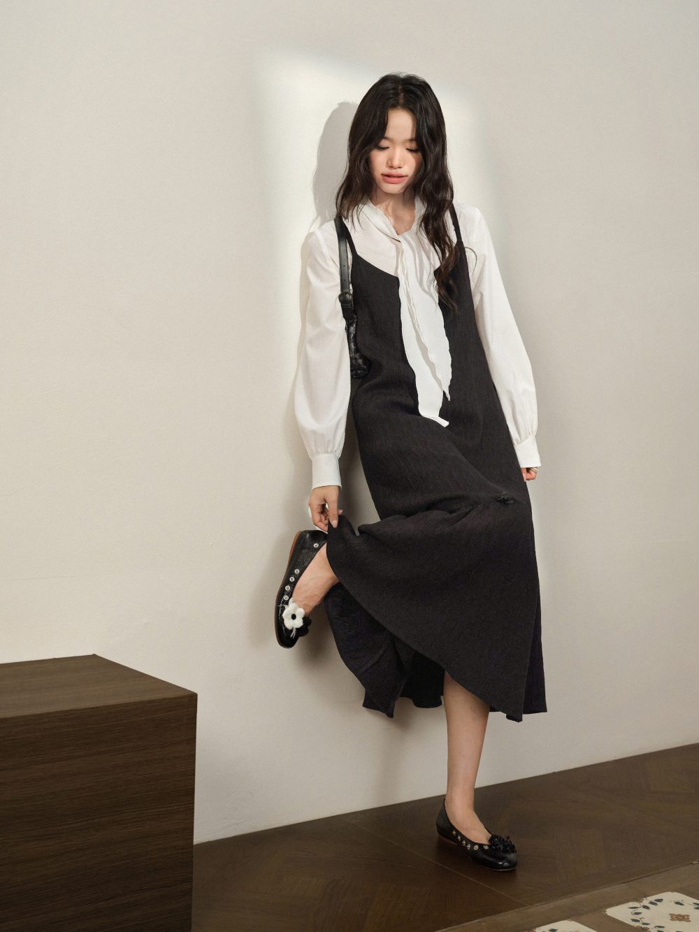 black pinafore dress long Maxi All my garments are NH Dresses S Black Rhinestone Corset Maxi Shade:Pure Essence