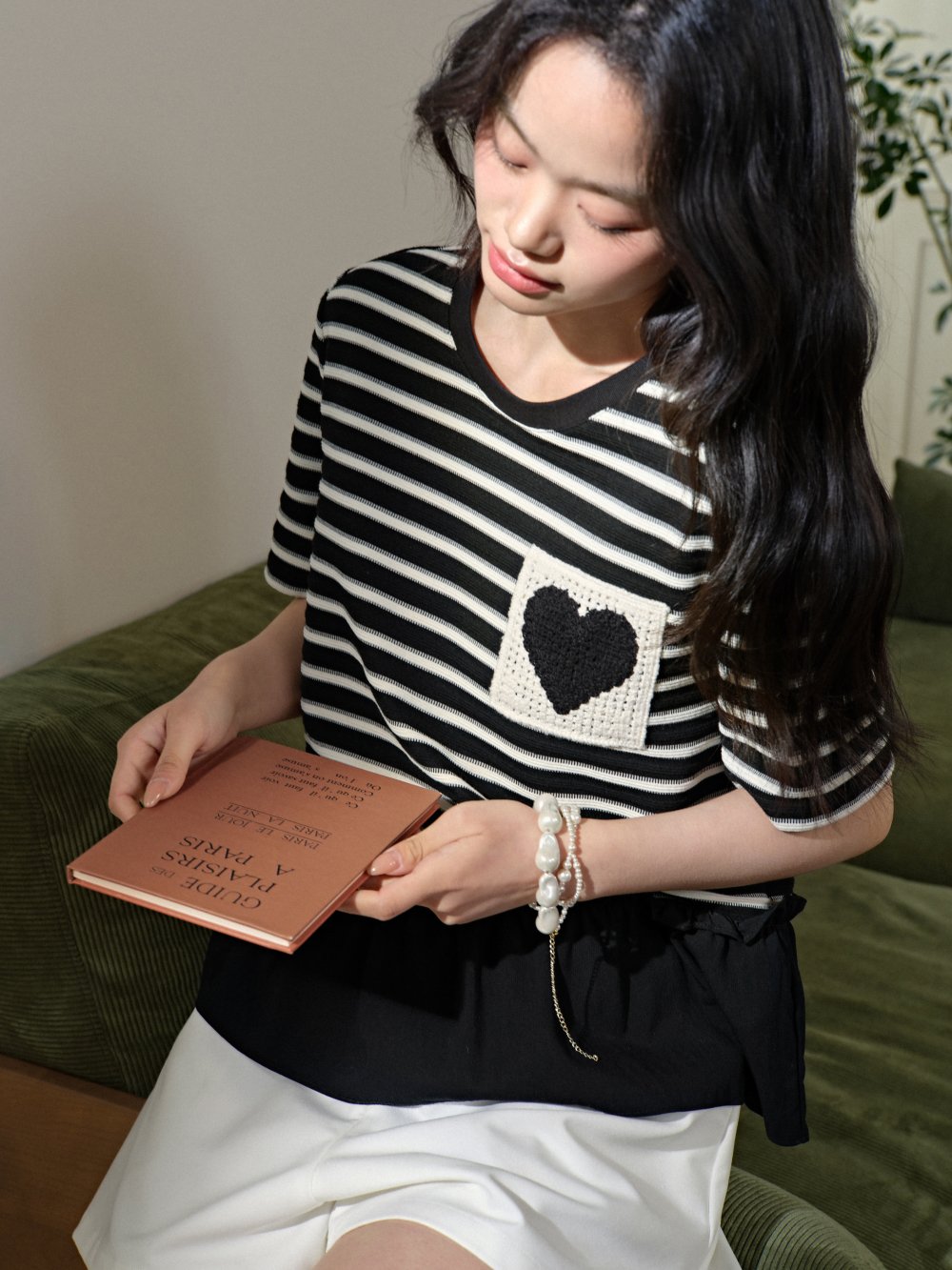 ♦KUOSE♦ストライプのトップスとパンツ ストライプのトップスとパンツ – KUOSE.com