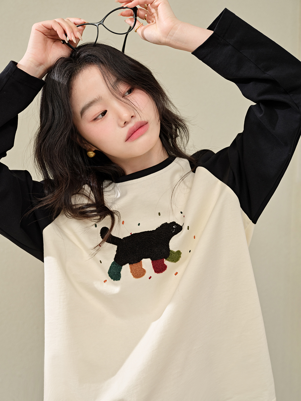 Cat Long-sleeve Top – KUOSE.com Cat Long-sleeve Top – KUOSE.com