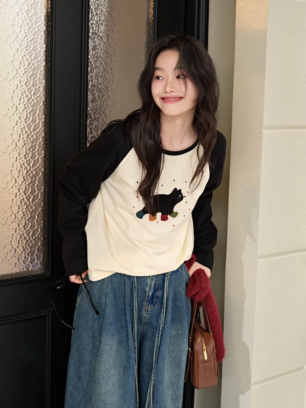 Cat Long-sleeve Top – KUOSE.com