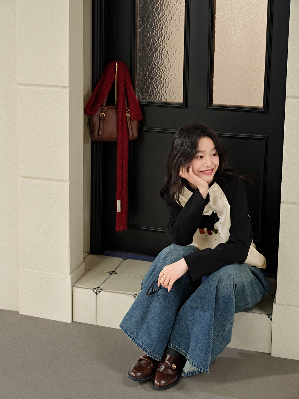 Cat Long-sleeve Top – KUOSE.com Cat Long-sleeve Top – KUOSE.com