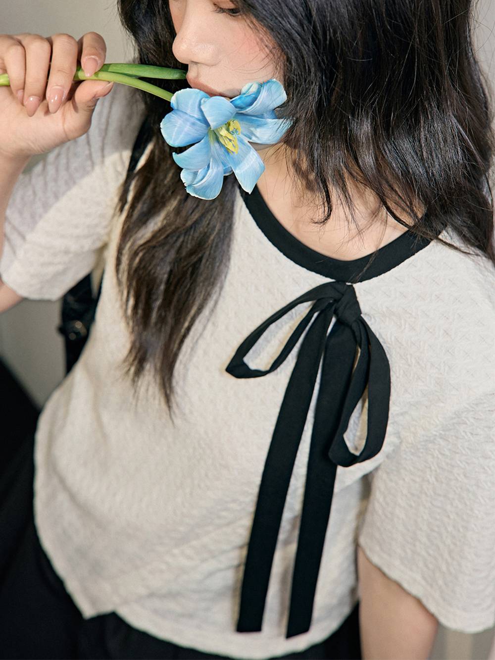 Ribbon Tie Top – KUOSE.com