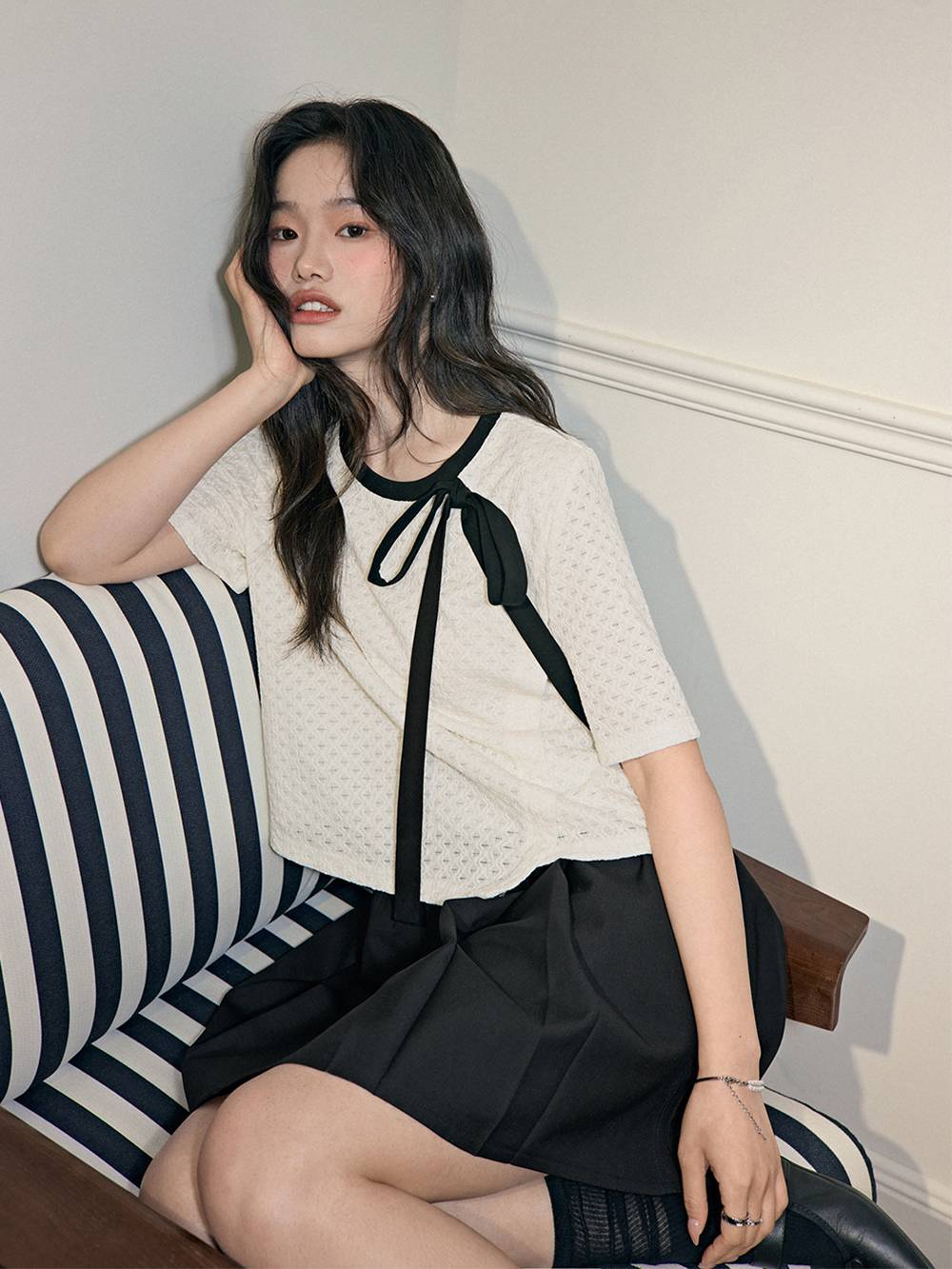 Ribbon Tie Top – KUOSE.com