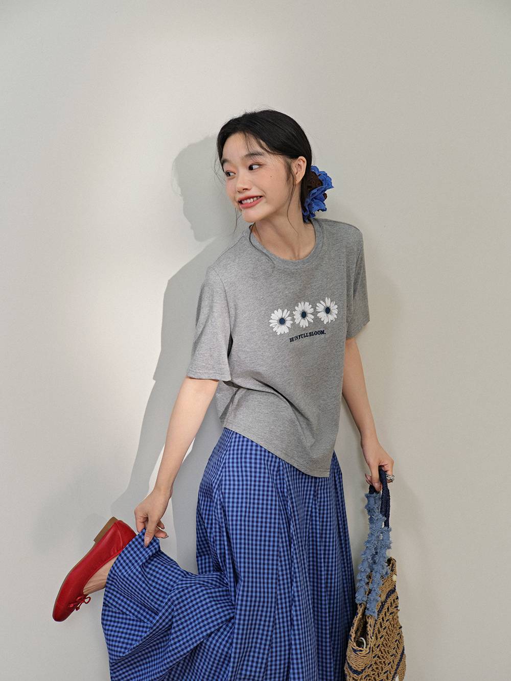 Asymmetrical Hem T-shirt – KUOSE.com