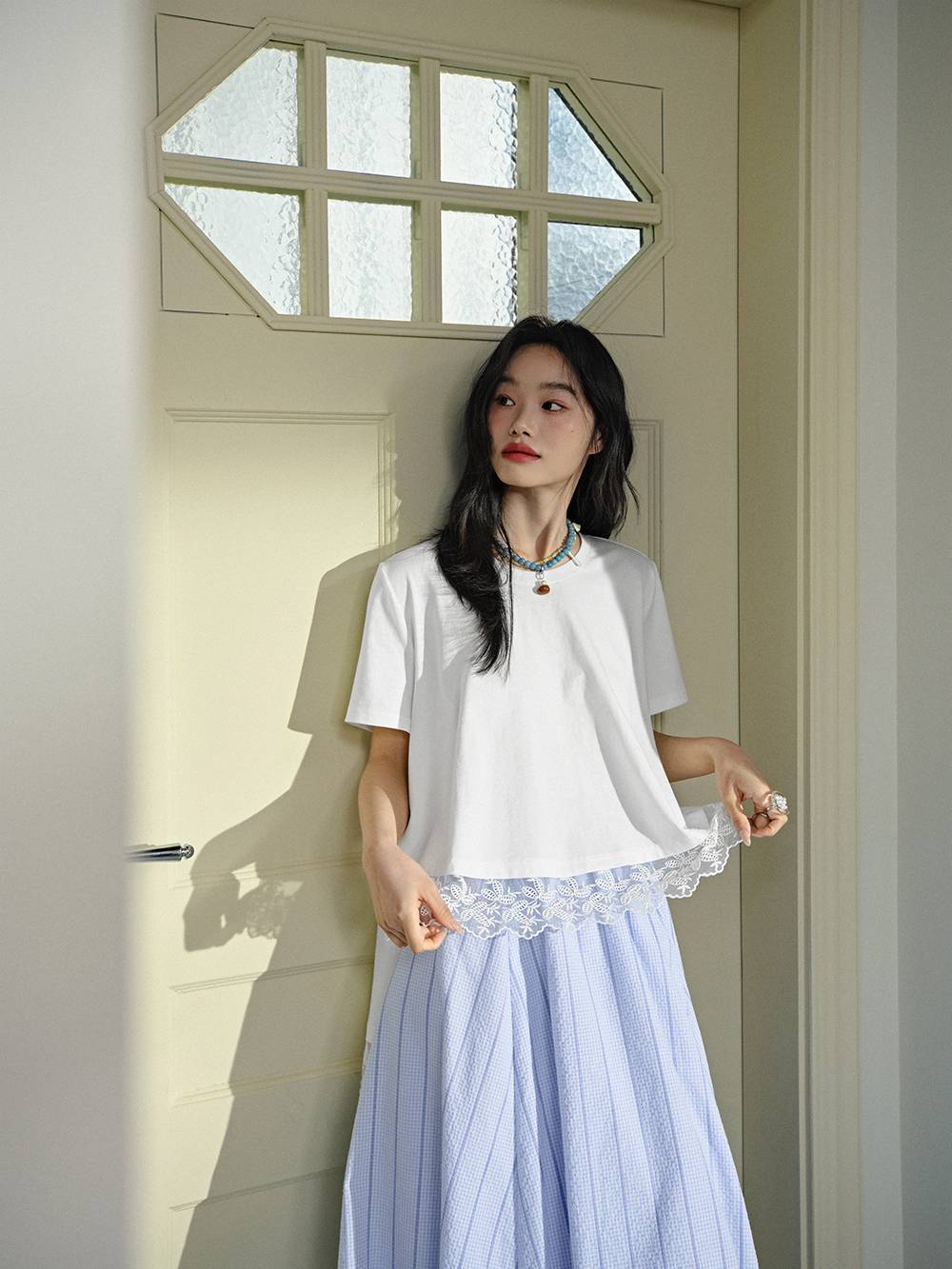 Lace Knit Shirts（シャツ/ブラウス）｜TODAYFUL（トゥデイフル
