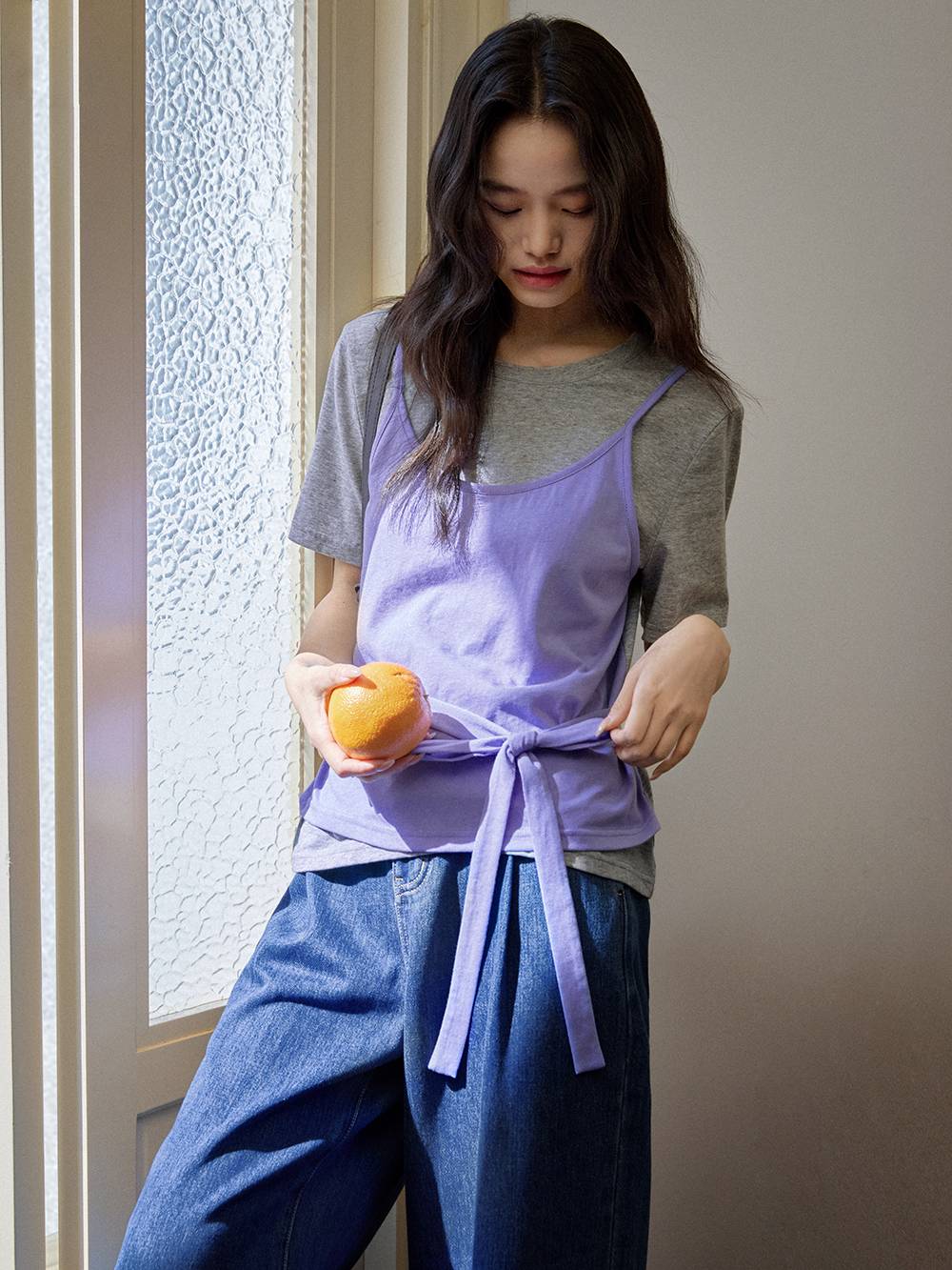 Front Slit Denim Dress – KUOSE.com