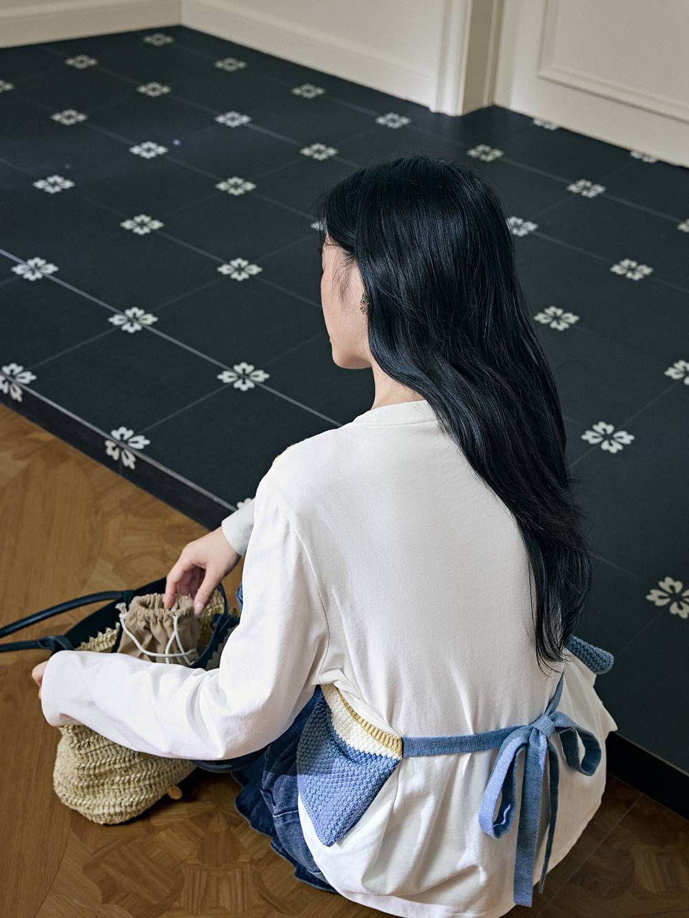 【kuose】偽のツーピースブラウス 偽のツーピースブラウス – KUOSE.com