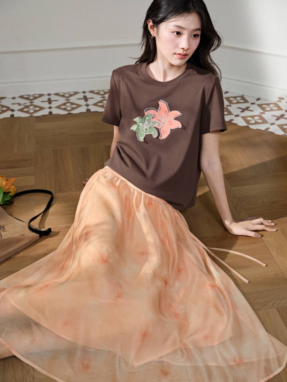 Hibiscus Floral T-shirt – KUOSE.com