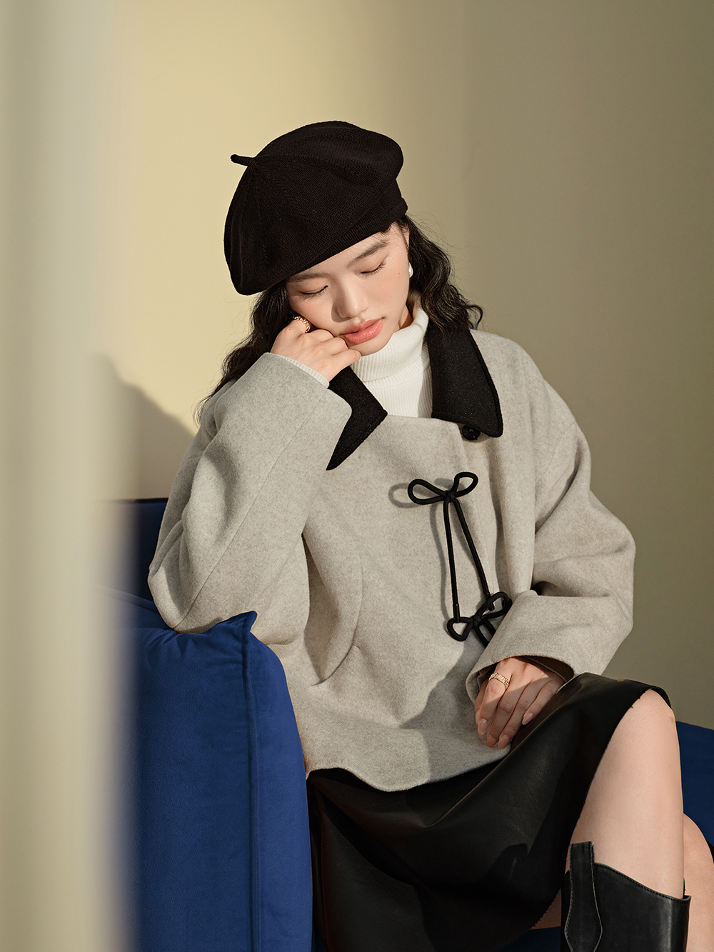 Ribbon Coat – KUOSE.com Ribbon Coat – KUOSE.com