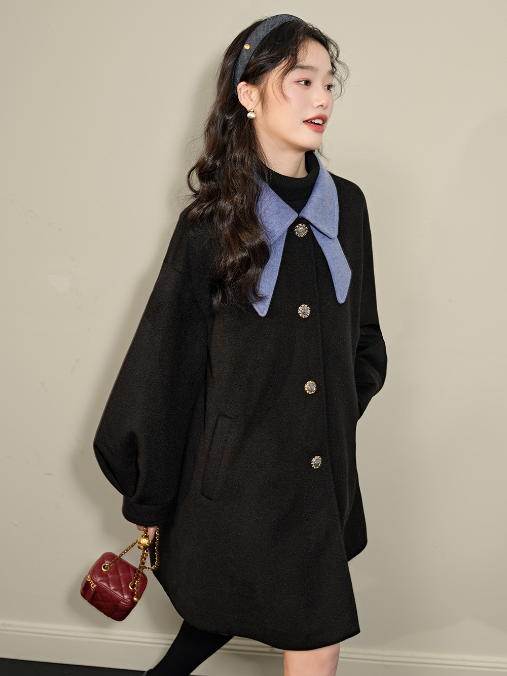 リボンカラーコート – KUOSE.com