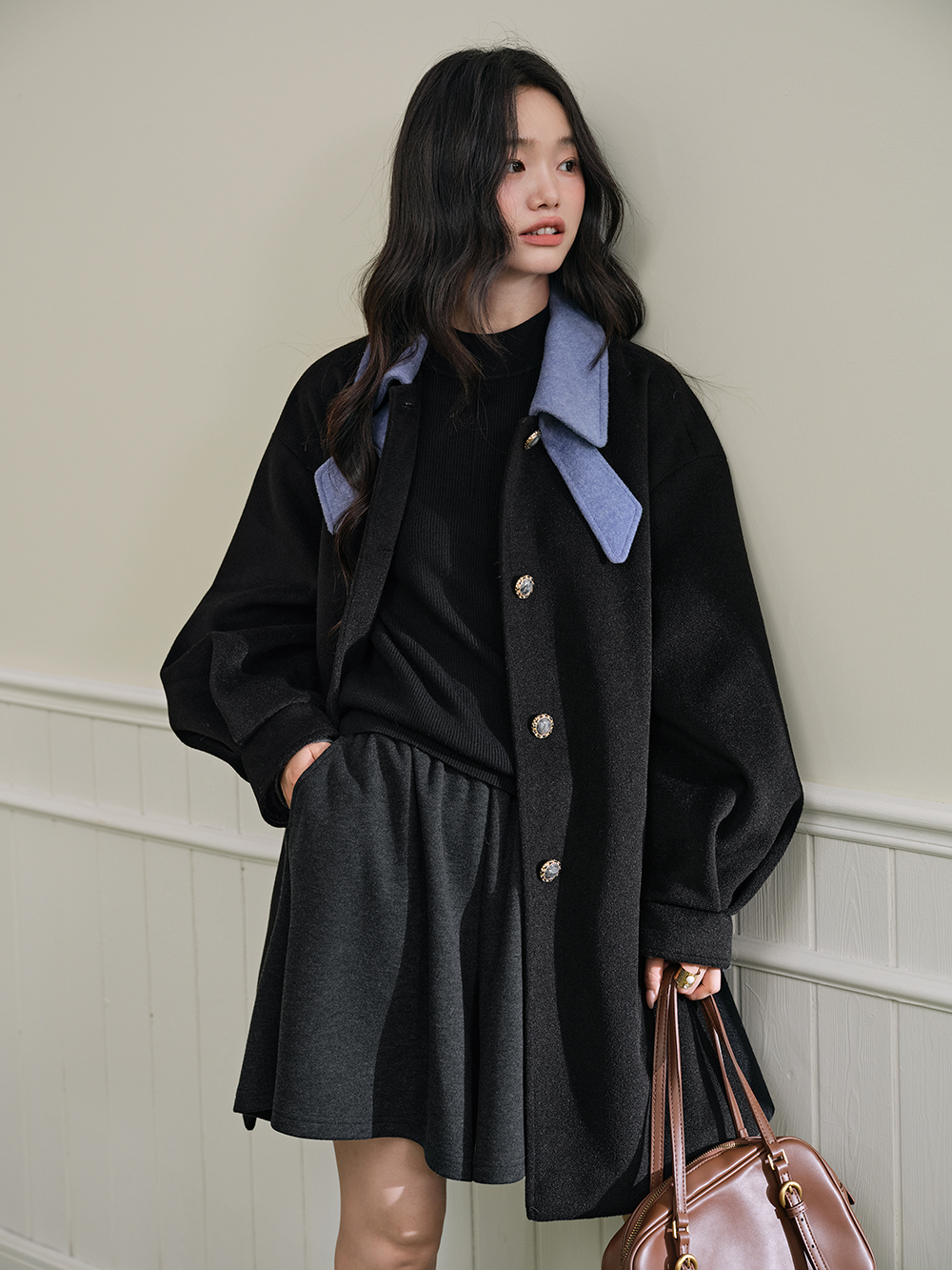 Bow Collar Coat – KUOSE.com