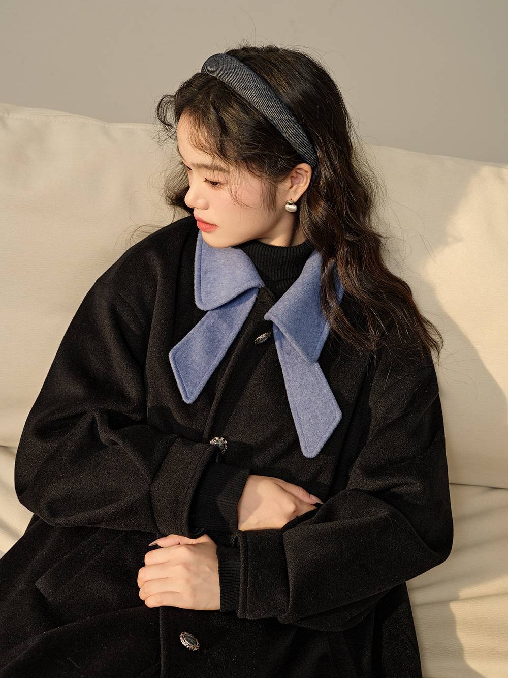 リボンカラーコート – KUOSE.com