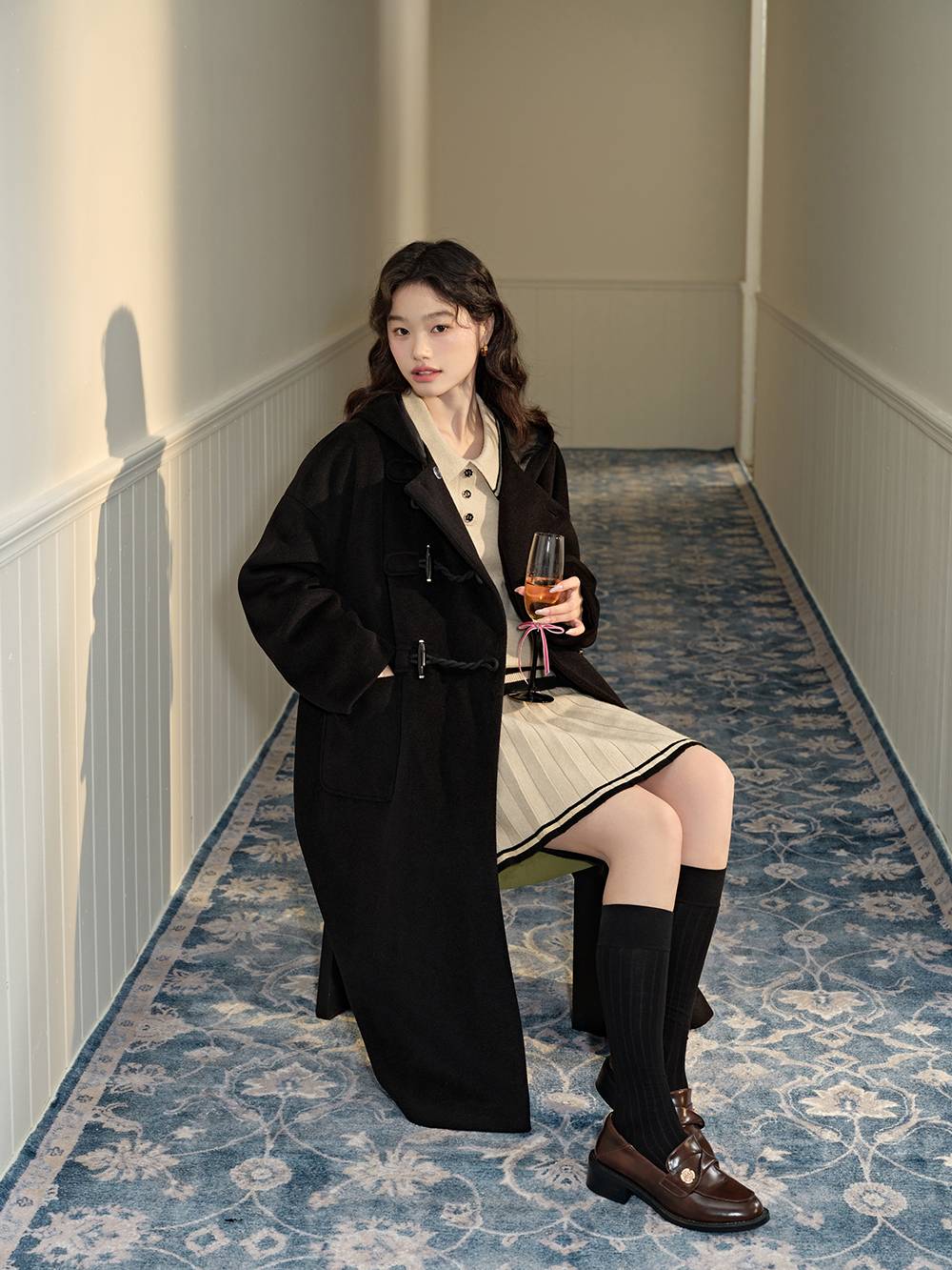 フード付きロングコート – KUOSE.com