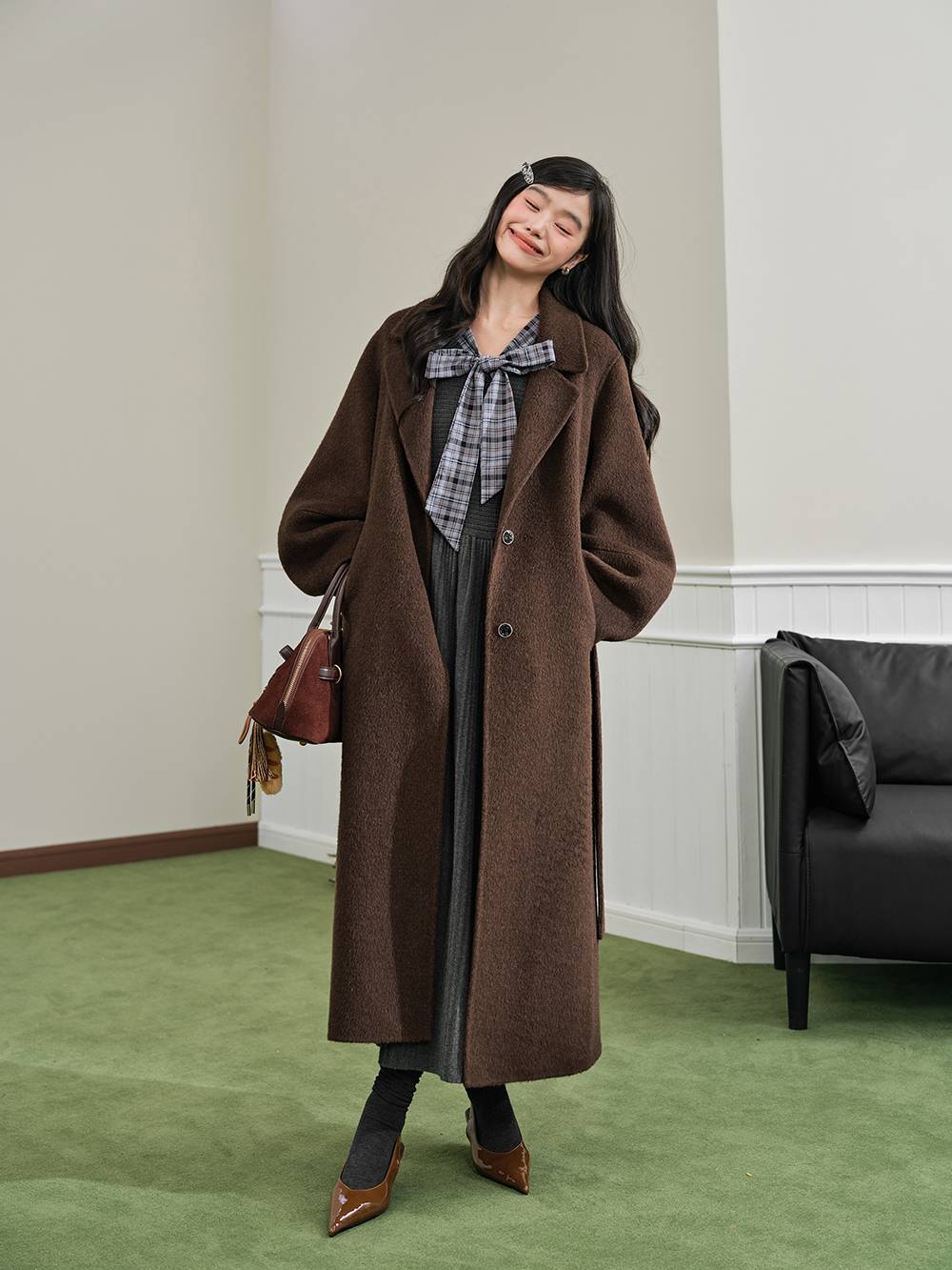 Long Tie Waist Coat – KUOSE.com