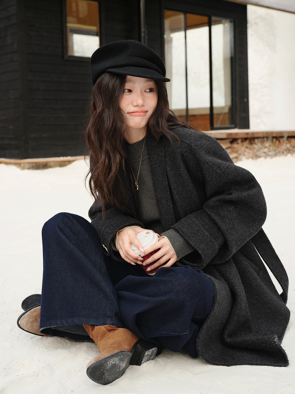 Tie Waist Coat – KUOSE.com