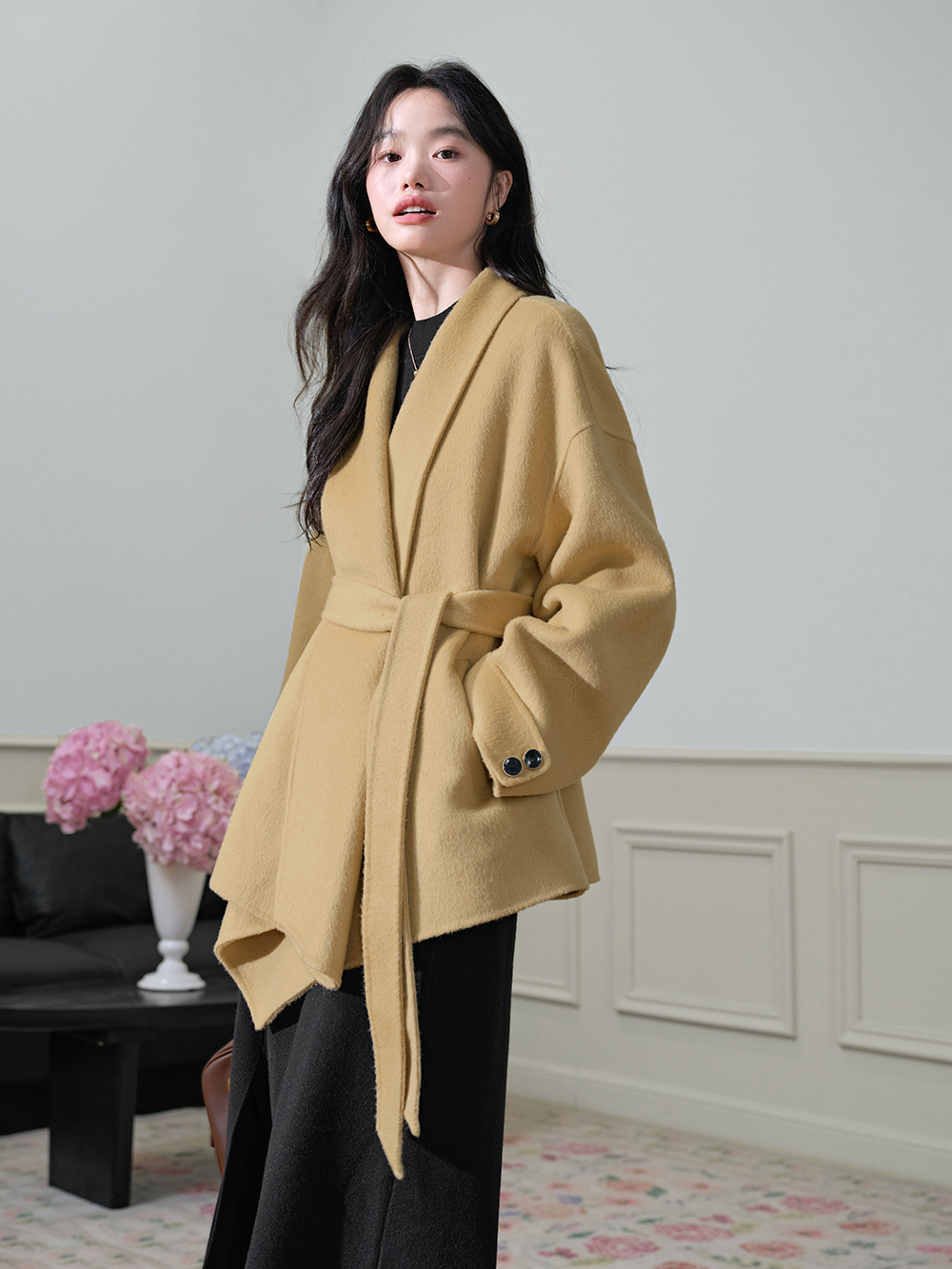 Tie Waist Coat – KUOSE.com
