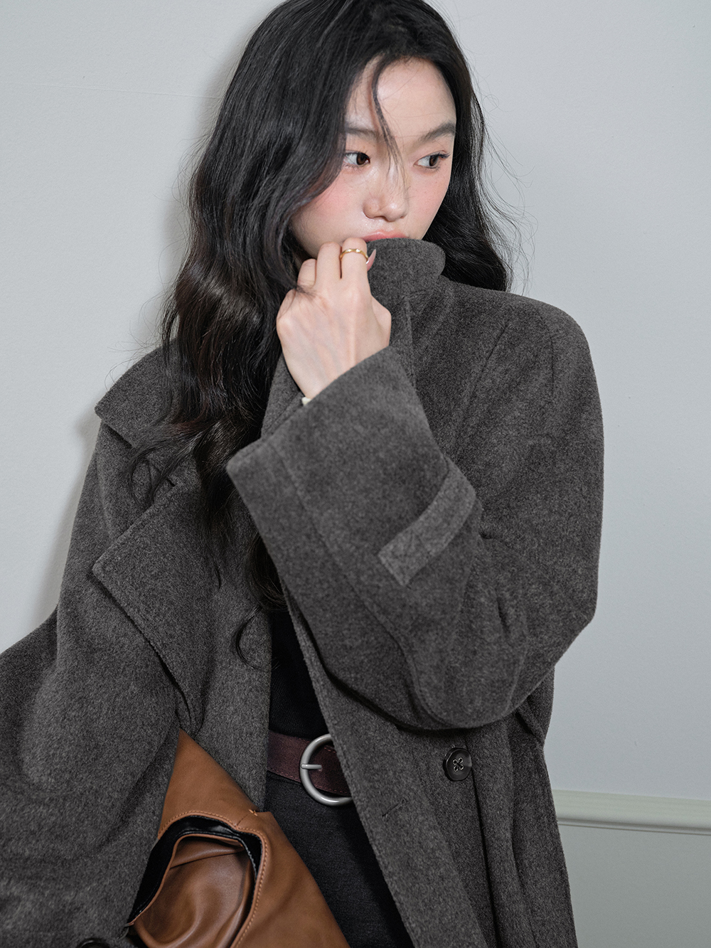 Longline Tie Waist Coat – KUOSE.com