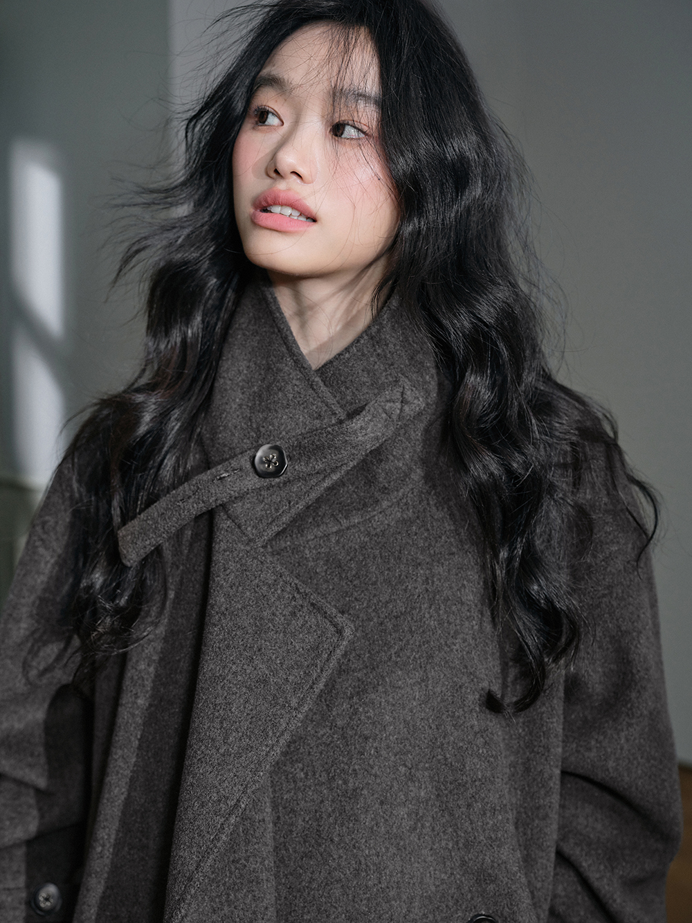 Longline Tie Waist Coat – KUOSE.com