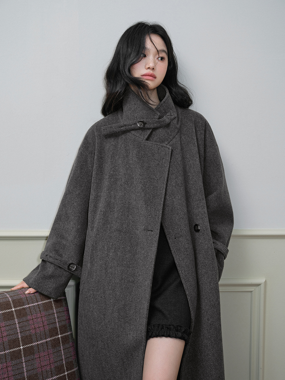 Longline Tie Waist Coat – KUOSE.com