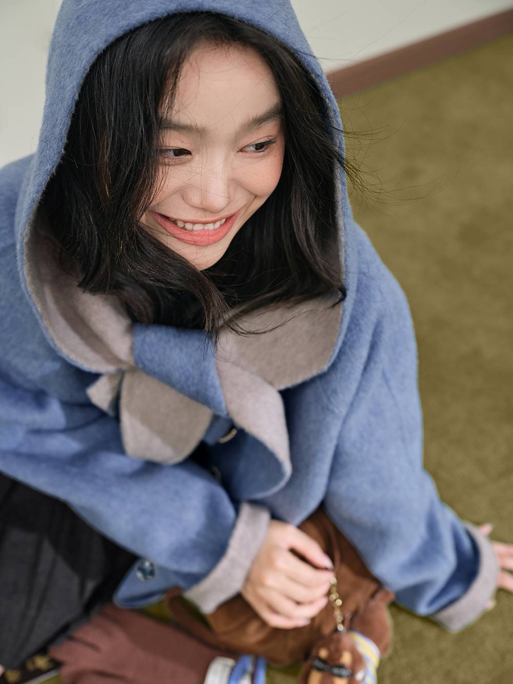 フード付きミッドレングスコート – KUOSE.com