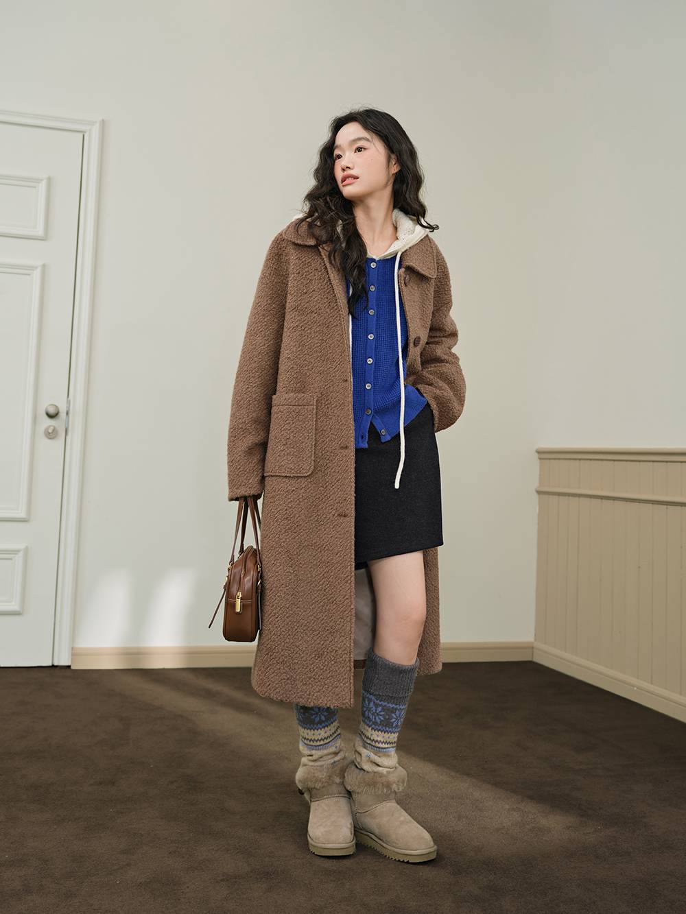 Detachable Hood Longline Coat – KUOSE.com