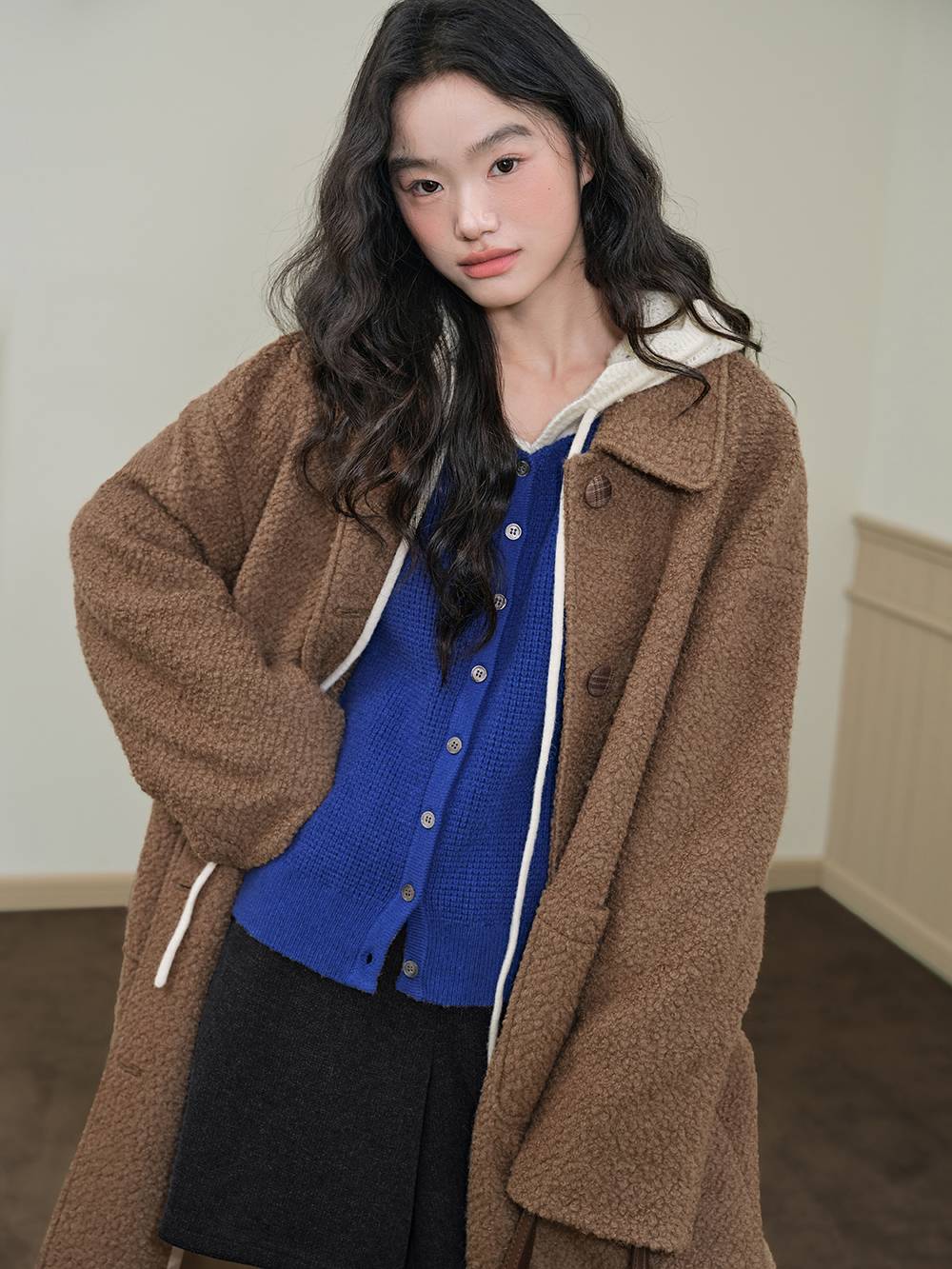 Detachable Hood Longline Coat – KUOSE.com