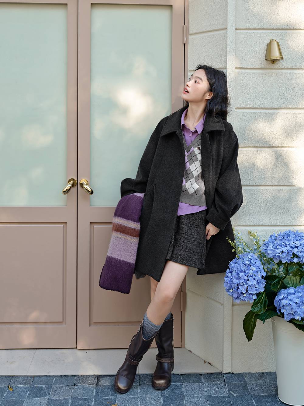 Faux Fur Collar Coat – KUOSE.com