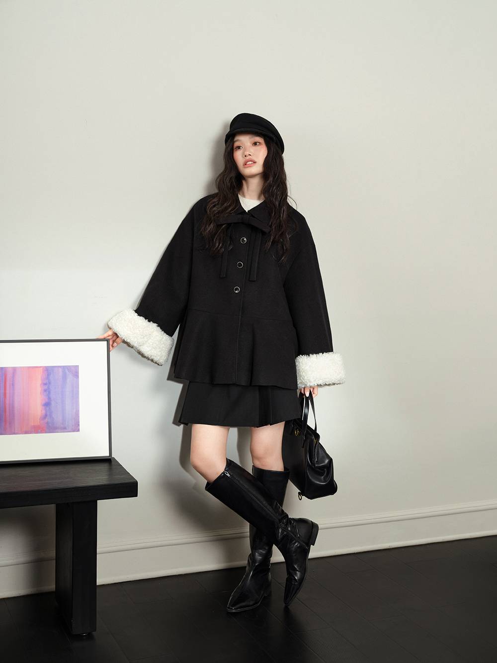 kuose リボンタイミドルコート リボンタイミドル丈コート – KUOSE.com