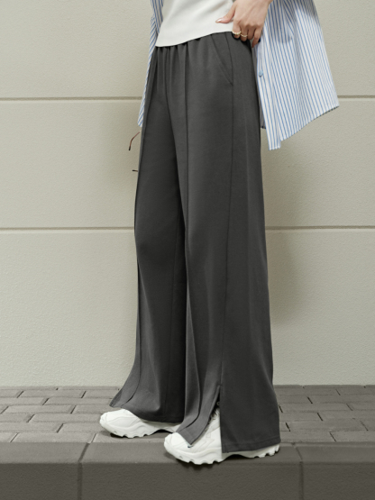 ☆韓国の人気☆【LUV IS TRUE】☆CH CURVED NYLON PANT.S☆ High Waist Pants – KUOSE.com