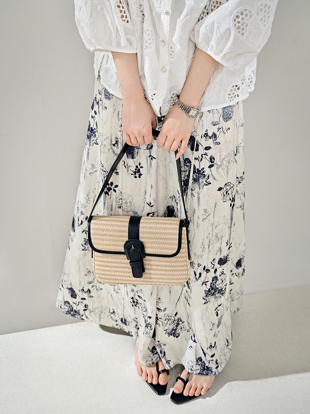 Spangle Lace Short Pants シルバー Wide Leg Pants – KUOSE.com