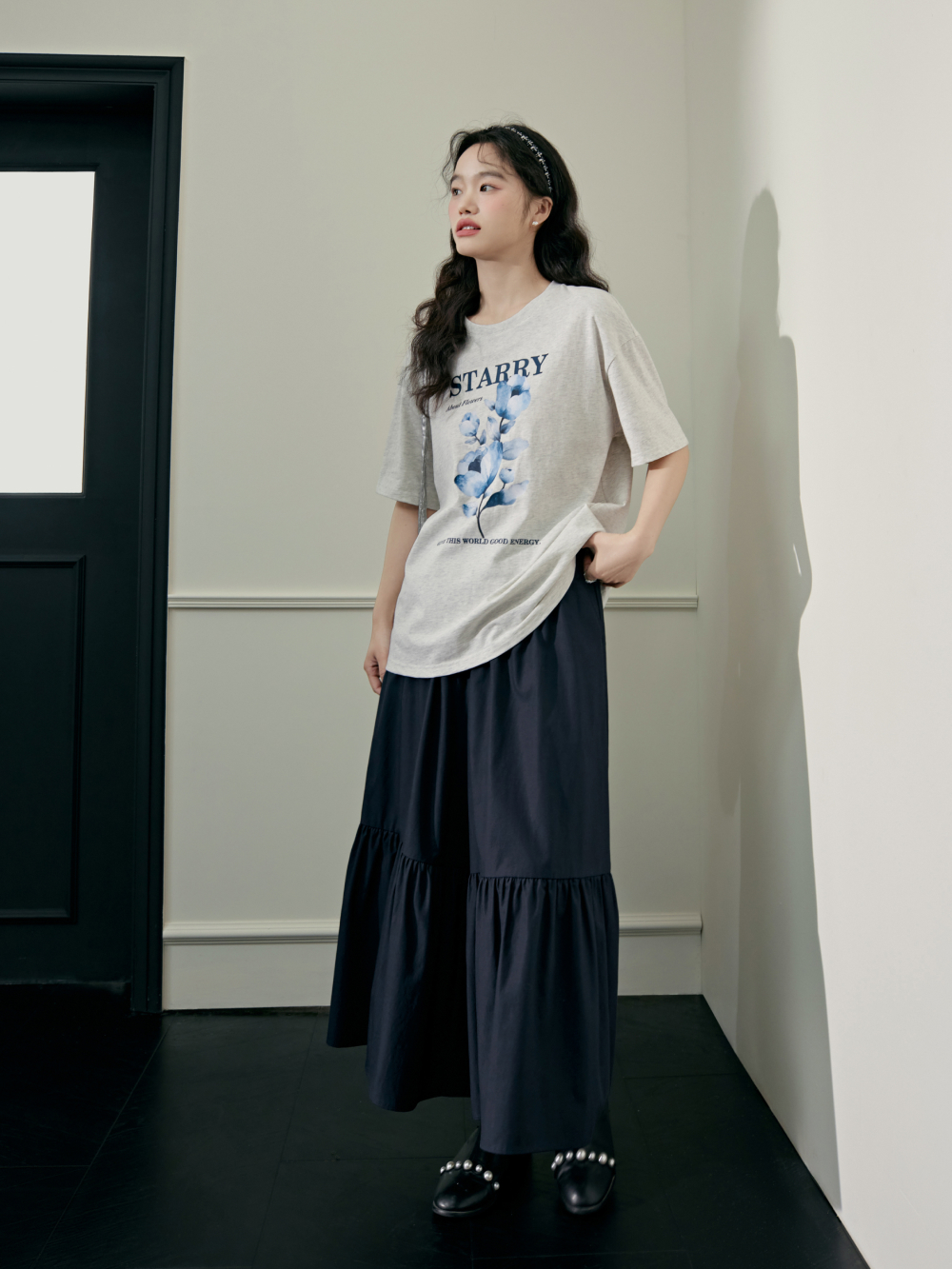 URU(ウル) WOOL CHECK WIDE PANTSチェックワイドパンツ19FUP09