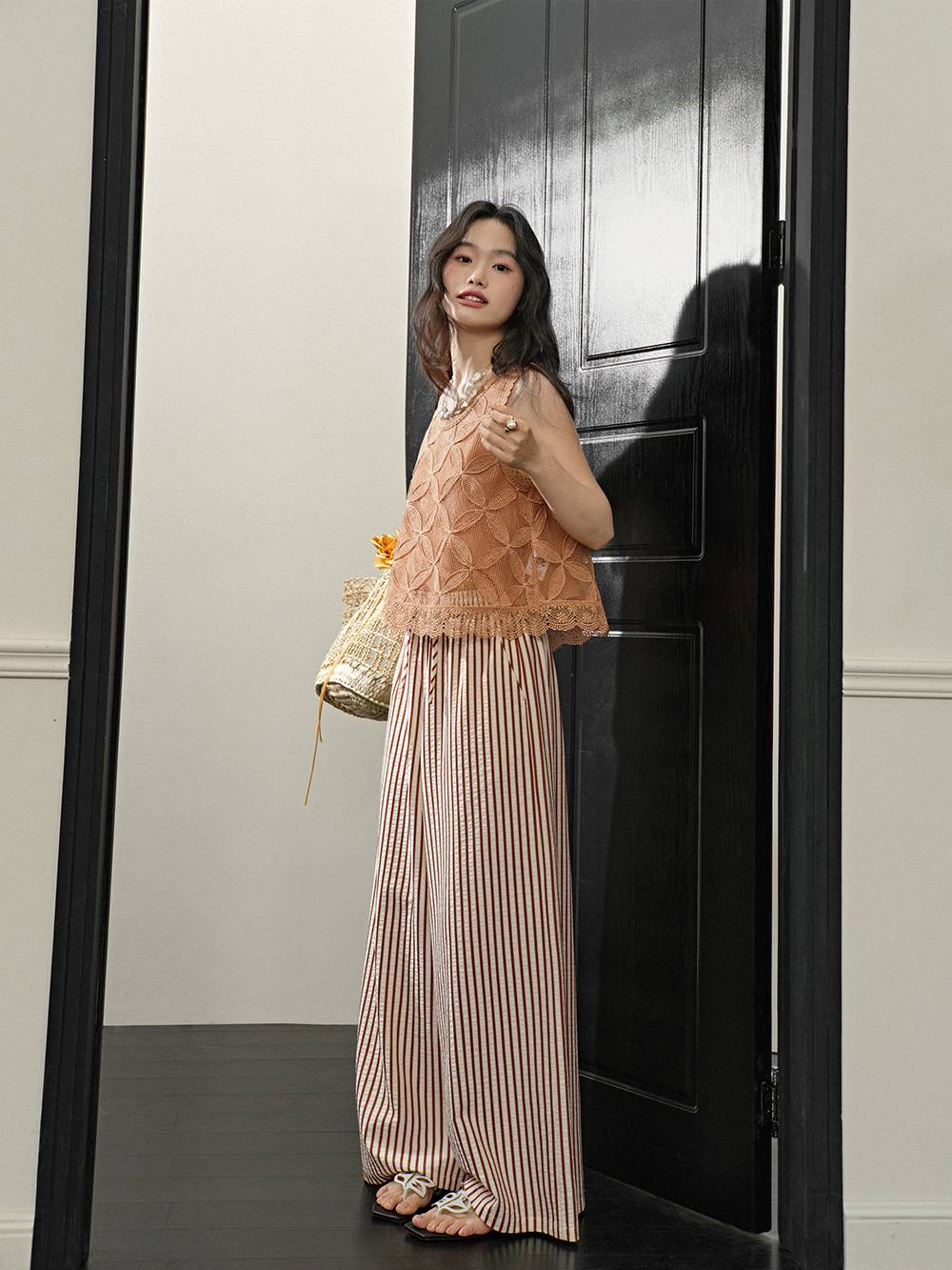 日本未入荷 KUOSE★ストライプワイドパンツ Striped Pants – KUOSE.com