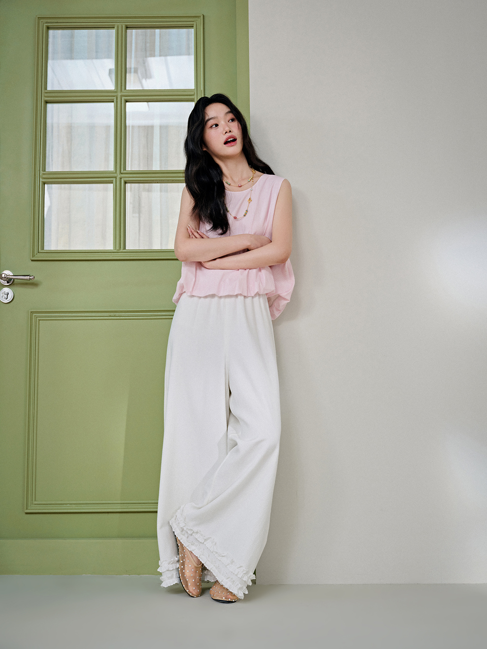 kuose 弾性ウエストパンツ 【新品】Sサイズ 弾性ウエストパンツ – KUOSE.com