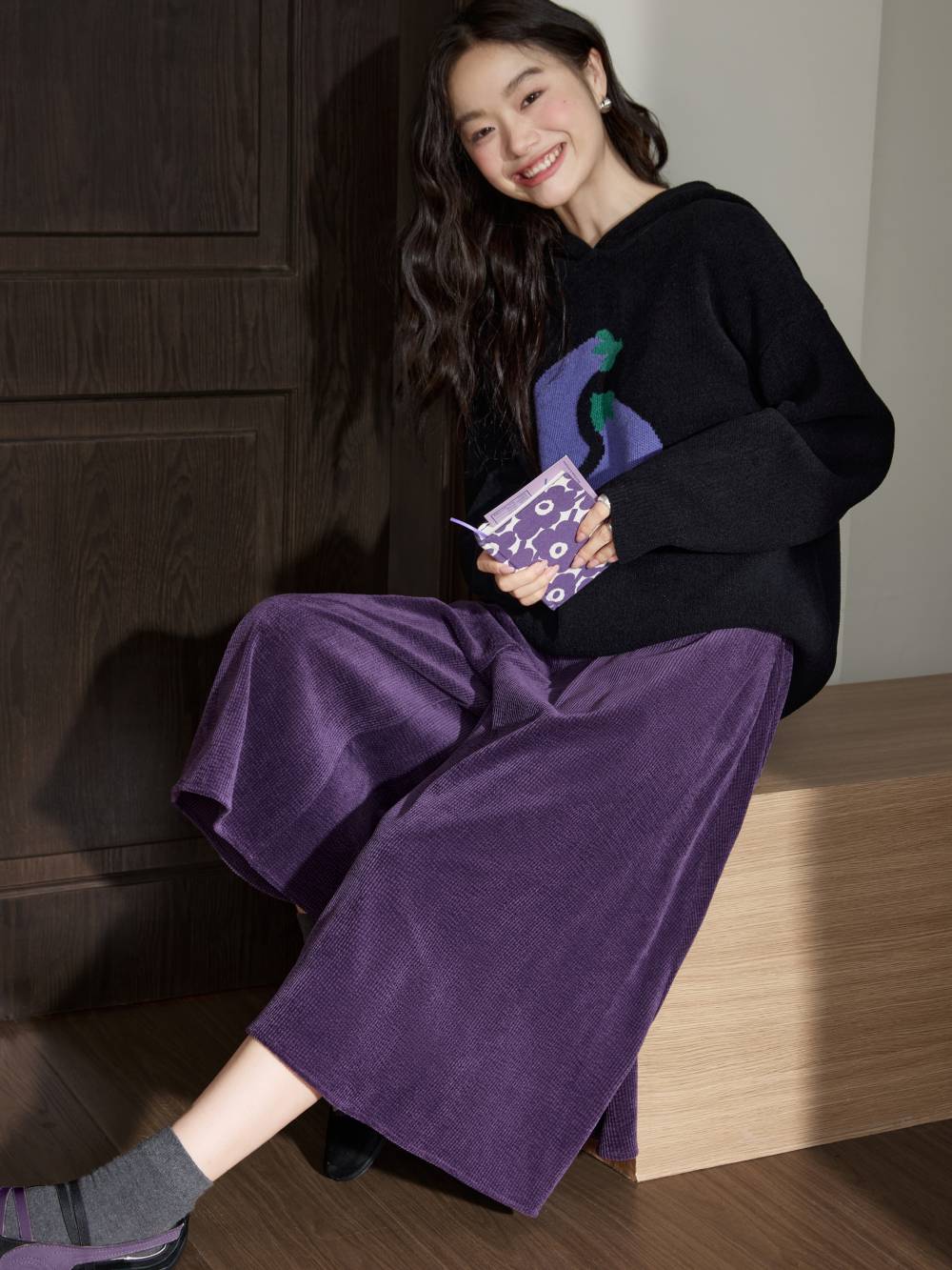 Corduroy Wide-Leg Pants – KUOSE.com