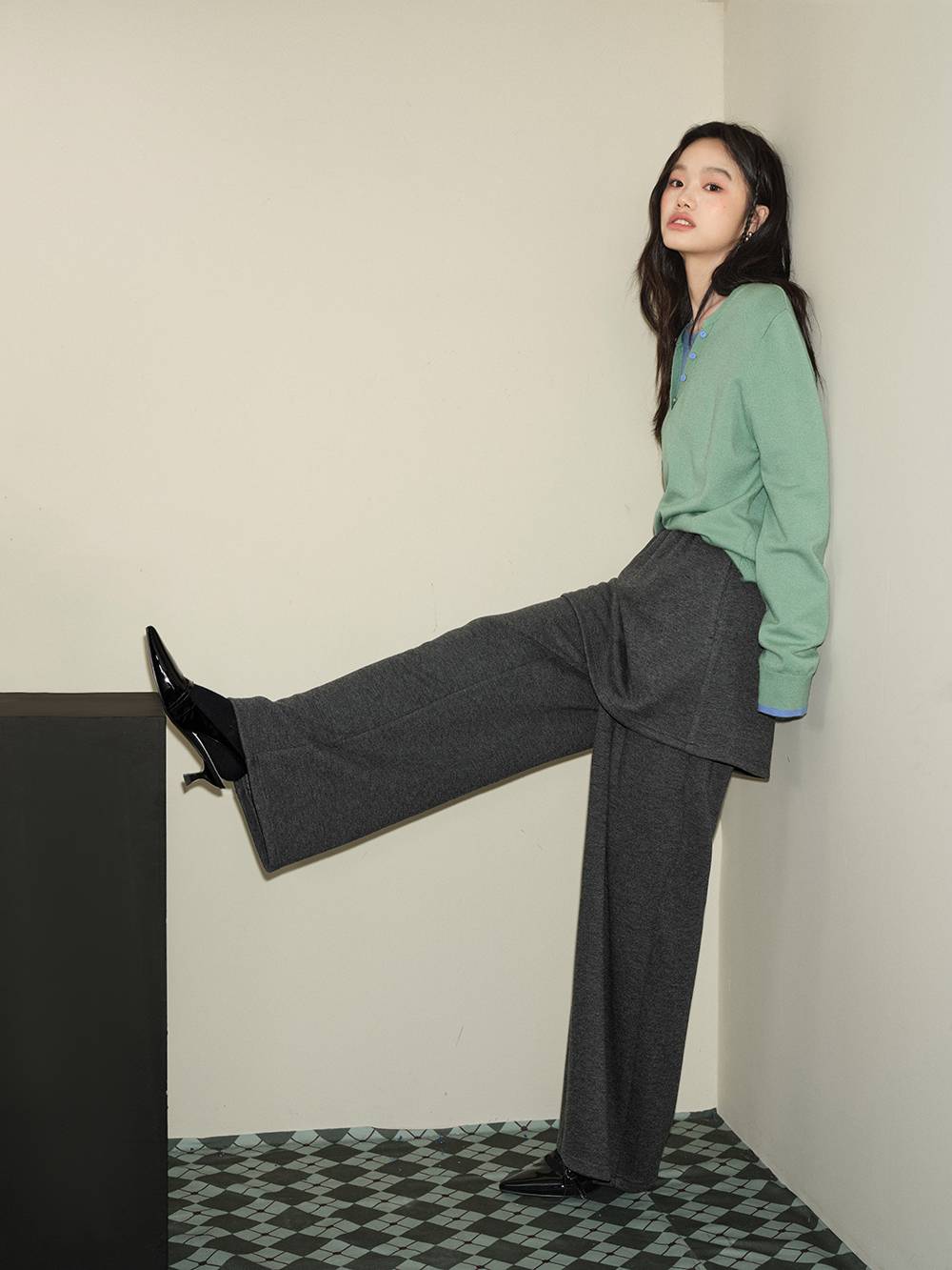 Skirt Layered Pants – KUOSE.com